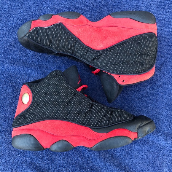 1998 Nike Air Jordan 13 XIiI Playoffs Black/Red OG - Picture 2 of 8